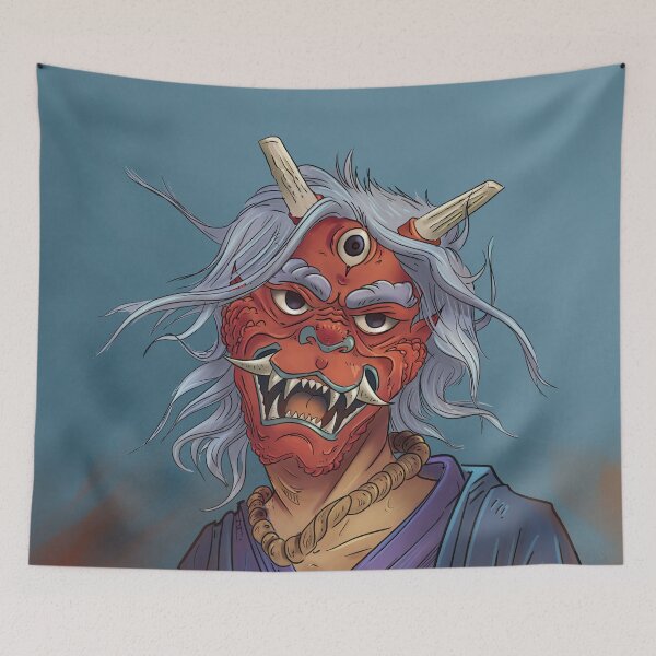 Item preview, ONI - Japanese Yokai designed and sold by patricioguerra.