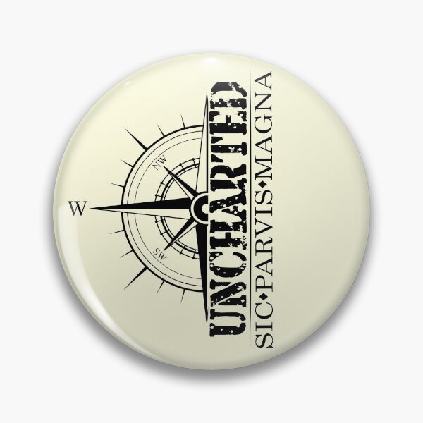 Item preview, Uncharted - Sic Parvis Magna Design 2 with Compass designed and sold by AngeliaLucis.