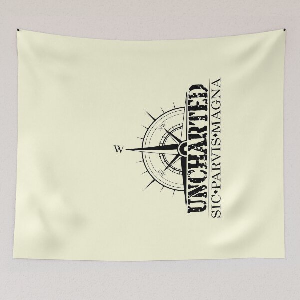Item preview, Uncharted - Sic Parvis Magna Design 2 with Compass designed and sold by AngeliaLucis.