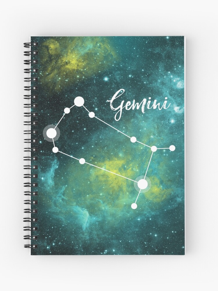 Birthdays Gemini ZodiacAMAZING 3D Notebook May 21st June 20th 