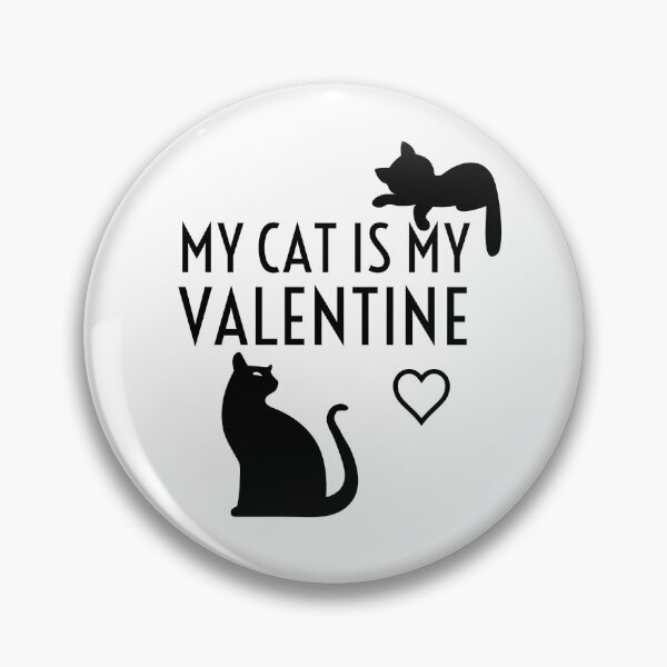 Artikelvorschau, Meine Katze ist mein Valentinstag entworfen und verkauft von Gingatoo.