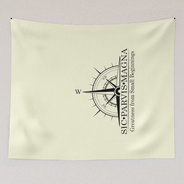Item preview, Sic Parvis Magna Design 3 with Compass designed and sold by AngeliaLucis.