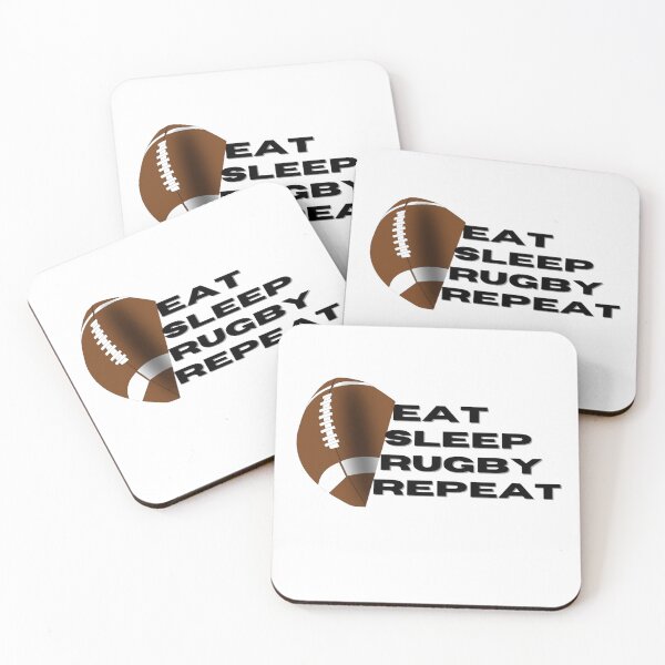 Item preview, Eat Sleep Rugby Repeat T-Shirt designed and sold by Nedskr.