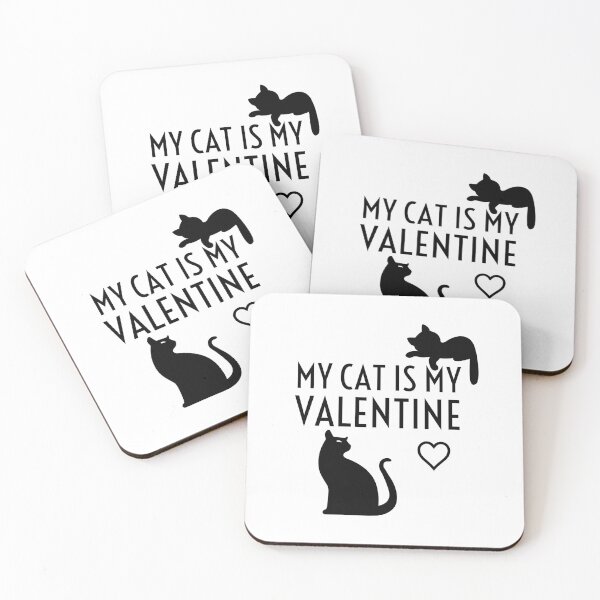 Item preview, My cat is my valentine designed and sold by Gingatoo.