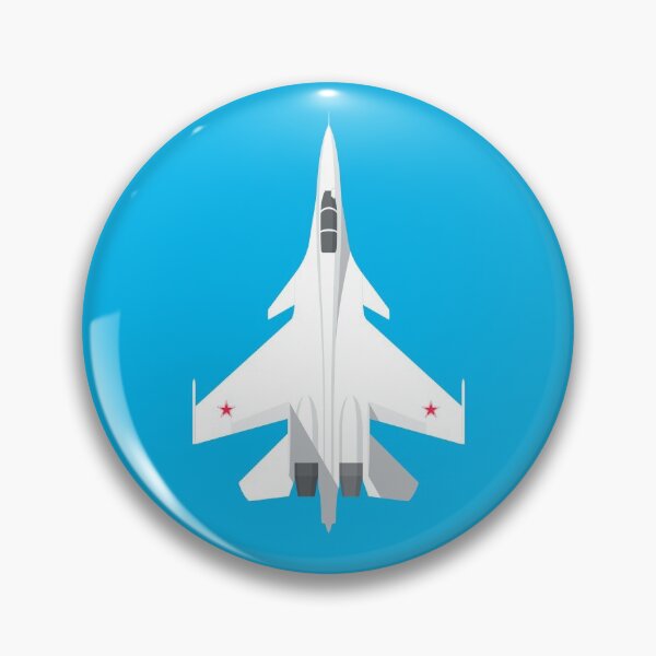 Item preview, Su-30 Flanker Fighter Jet Aircraft - Cyan designed and sold by VoodooCircus.