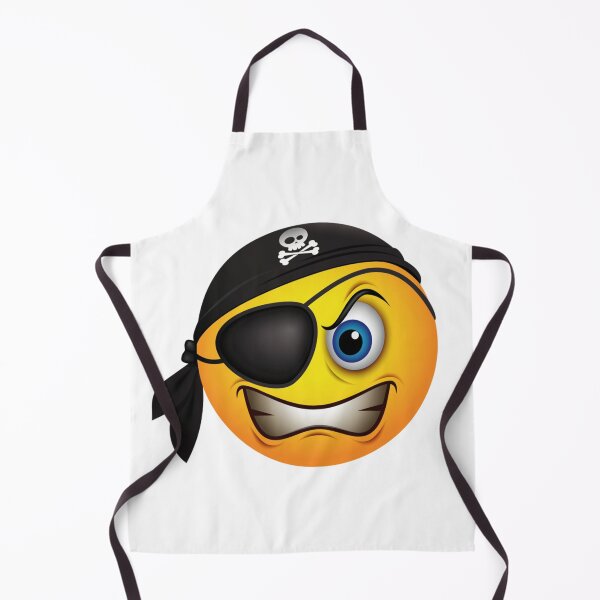 Item preview, Emoticon Piracy Smiley Pirate Emoji designed and sold by Home-of-art.
