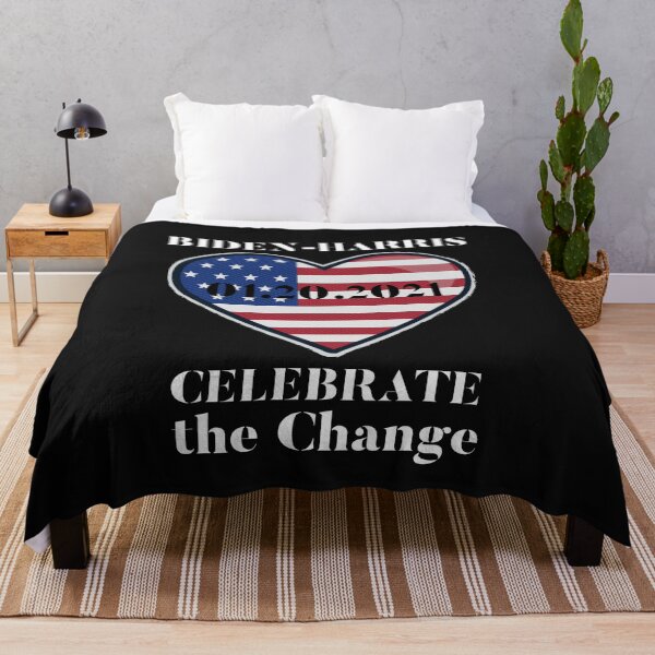 Item preview, Biden Harris Celebrate the Change 2021, Inauguration Day Commemorative Sovenir Gift designed and sold by DiscGolfTees.