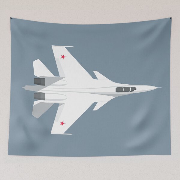 Item preview, Su-30 Flanker Fighter Jet Aircraft - Slate designed and sold by VoodooCircus.