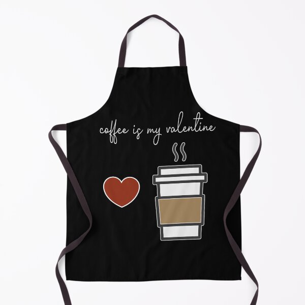Item preview, Coffee is my Valentine With a cup of coffee and heart design illustration designed and sold by MerchSpot.