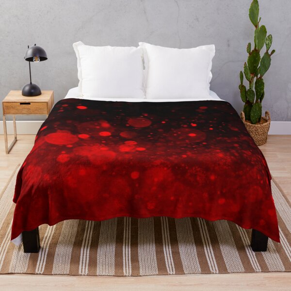 Item preview, Abstract electric red shiny lights on black background I designed and sold by fowons.