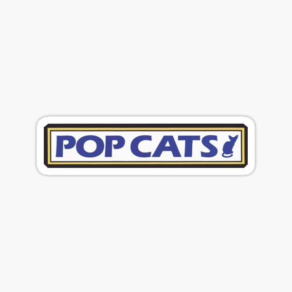Item preview, Kaori's Violin case sticker - POP CATS designed and sold by takoCL.