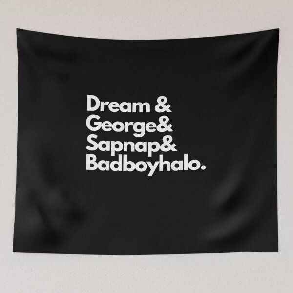Item preview, Dream & George & Sapnap & Badboyhalo. (Minimalist design) designed and sold by raosnop.