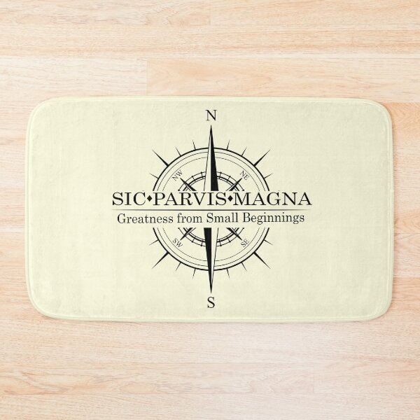Item preview, Sic Parvis Magna Design 4 with Compass designed and sold by AngeliaLucis.