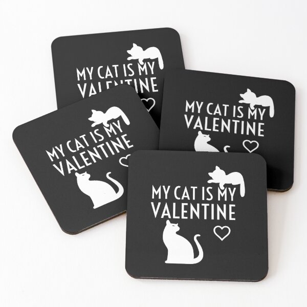 Item preview, My cat is my valentine designed and sold by Gingatoo.