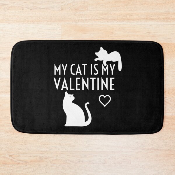 Item preview, My cat is my valentine designed and sold by Gingatoo.