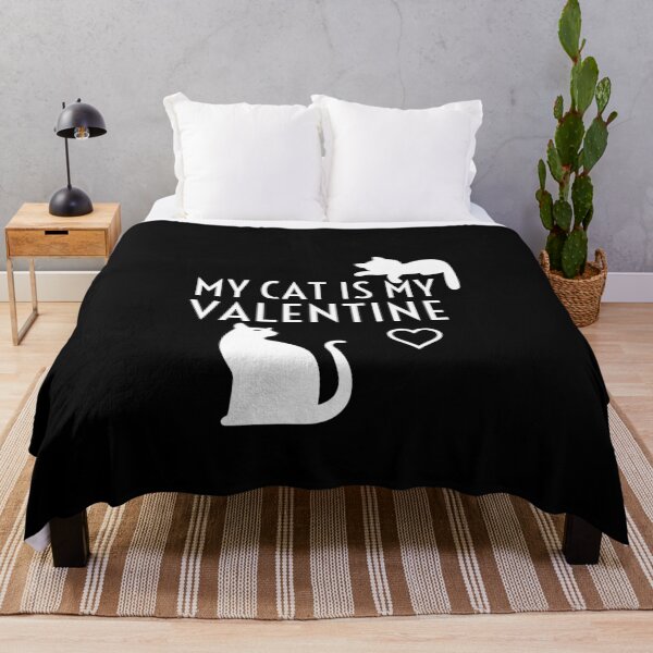 Item preview, My cat is my valentine designed and sold by Gingatoo.