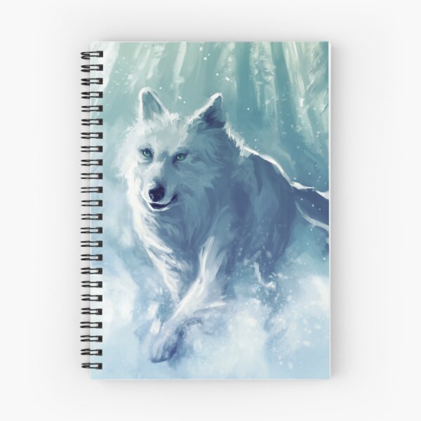 Item preview, white wolf designed and sold by AkiMao.