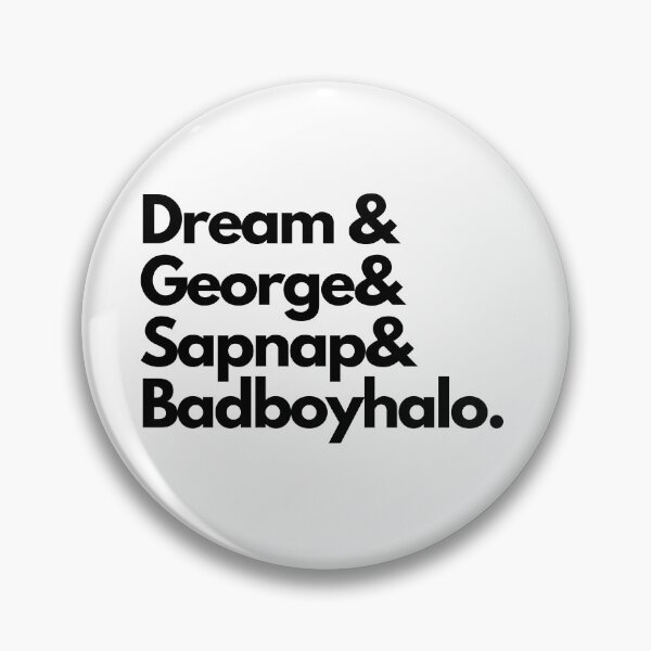 Item preview, Dream & George & Sapnap & Badboyhalo. (Black) designed and sold by raosnop.