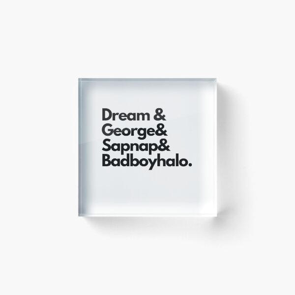 Item preview, Dream & George & Sapnap & Badboyhalo. (Black) designed and sold by raosnop.