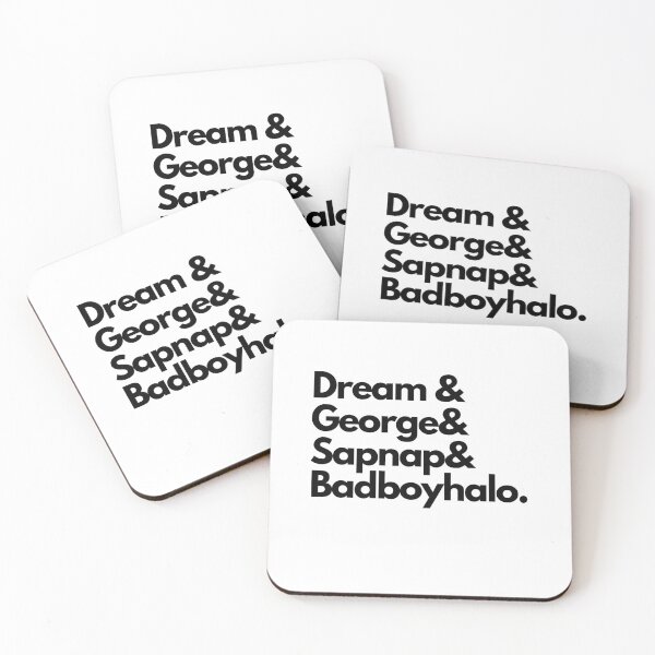 Item preview, Dream & George & Sapnap & Badboyhalo. (Black) designed and sold by raosnop.