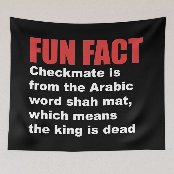 Item preview, fun fact checkmate designed and sold by Dagrell.