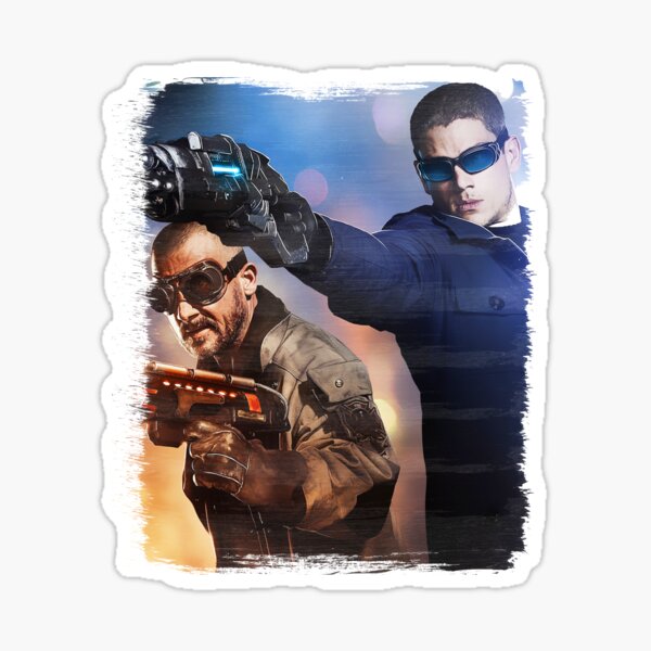 Artikel-Vorschau von LOT - Captain Cold und Heatwave Paint Splash, designt und verkauft von TheQueenofOz.