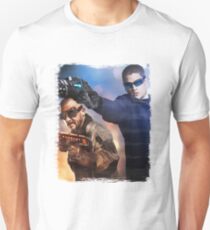 LOT - Captain Cold & Heatwave Paint Splash Unisex T-Shirt