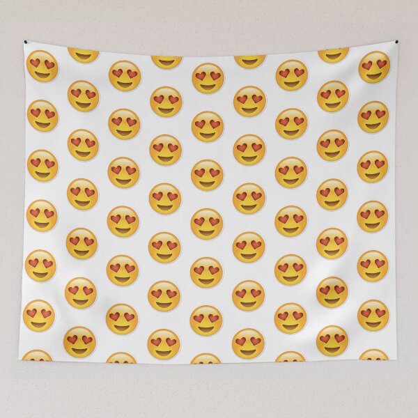 Item preview, Love Hearts Eyes Emoji designed and sold by Home-of-art.