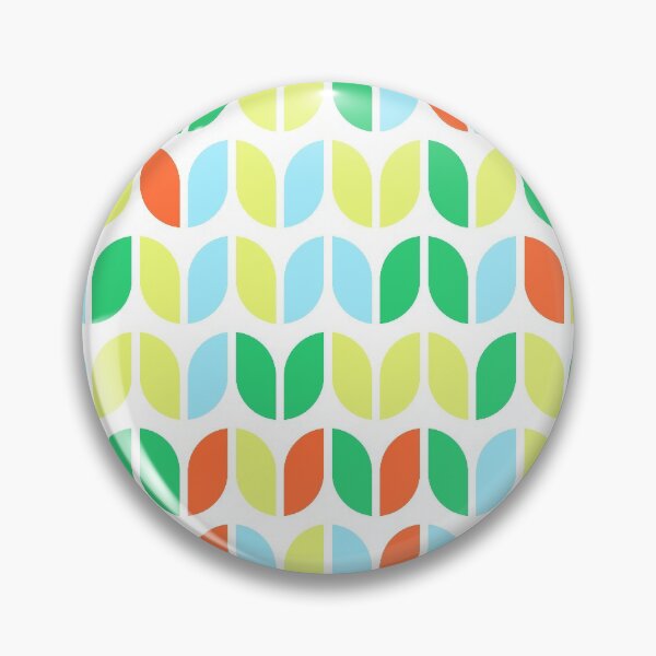 Artikelvorschau, Geometric elements in repeated asymmetrical pattern in bright neon color palette entworfen und verkauft von acidmit.
