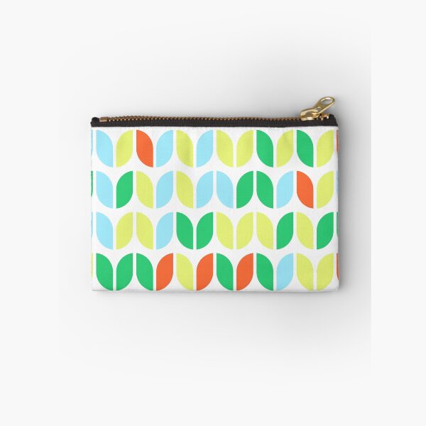 Item preview, Geometric elements in repeated asymmetrical pattern in bright neon color palette designed and sold by acidmit.