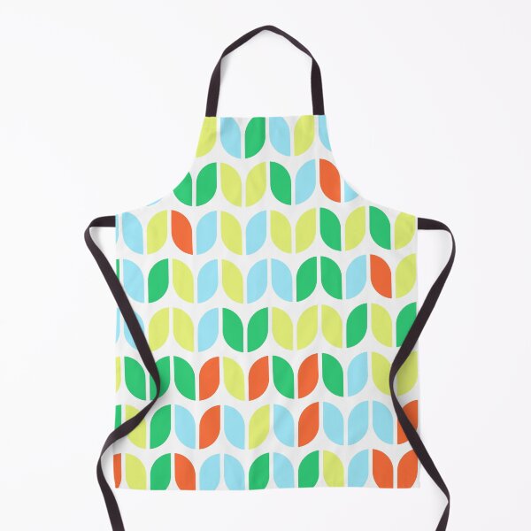 Item preview, Geometric elements in repeated asymmetrical pattern in bright neon color palette designed and sold by acidmit.