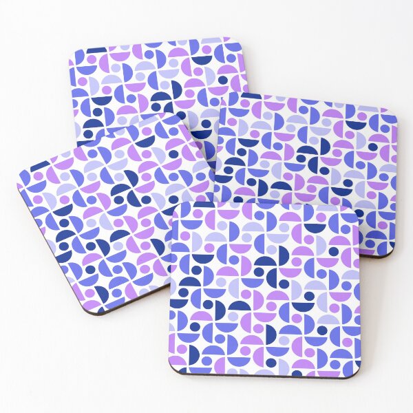 Item preview, Repeated asymmetrical pattern in bright neon color palette with geometric elements designed and sold by acidmit.