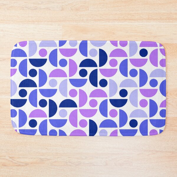 Item preview, Repeated asymmetrical pattern in bright neon color palette with geometric elements designed and sold by acidmit.