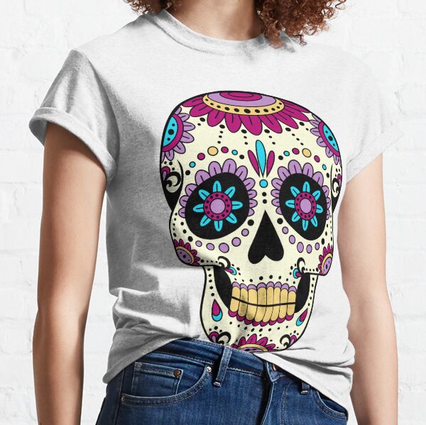 Dallas Cowboys Sugar Skull All Over Print T-Shirt V46 - Tana Elegant