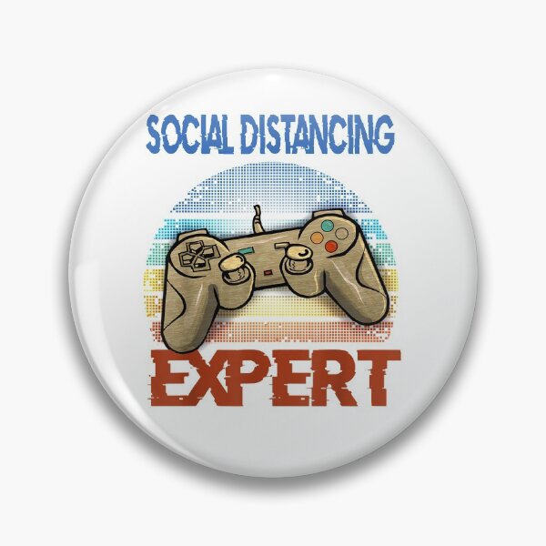 Item preview, Social Distancing Expert Gaming Video Gamer Boys Men Gift designed and sold by markknotts.