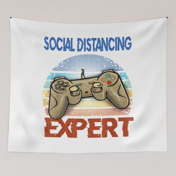 Item preview, Social Distancing Expert Gaming Video Gamer Boys Men Gift designed and sold by markknotts.