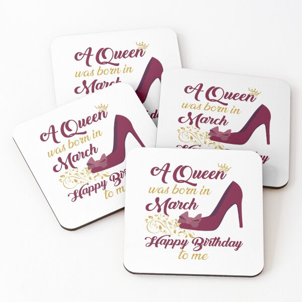 Item preview, A Queen Was Born In March designed and sold by autlu.