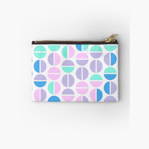Item preview, Geometric elements in bright neon color palette in repeated asymmetrical mosaic designed and sold by acidmit.