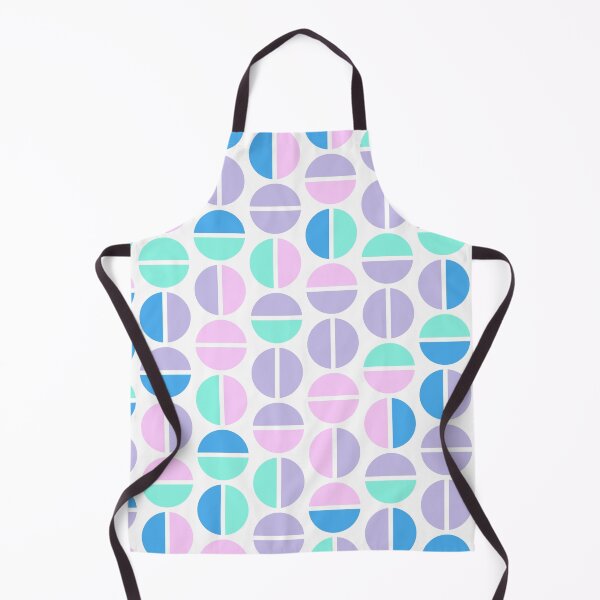 Item preview, Geometric elements in bright neon color palette in repeated asymmetrical mosaic designed and sold by acidmit.