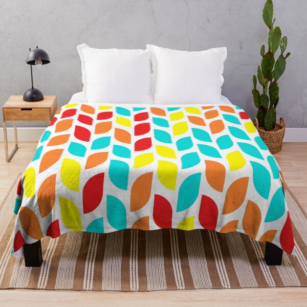 Item preview, Geometric elements in repeated asymmetrical mosaic in bright neon color palette designed and sold by acidmit.