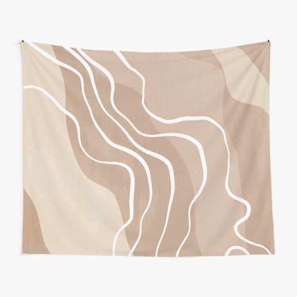Minimal Abstract organic Tapestry