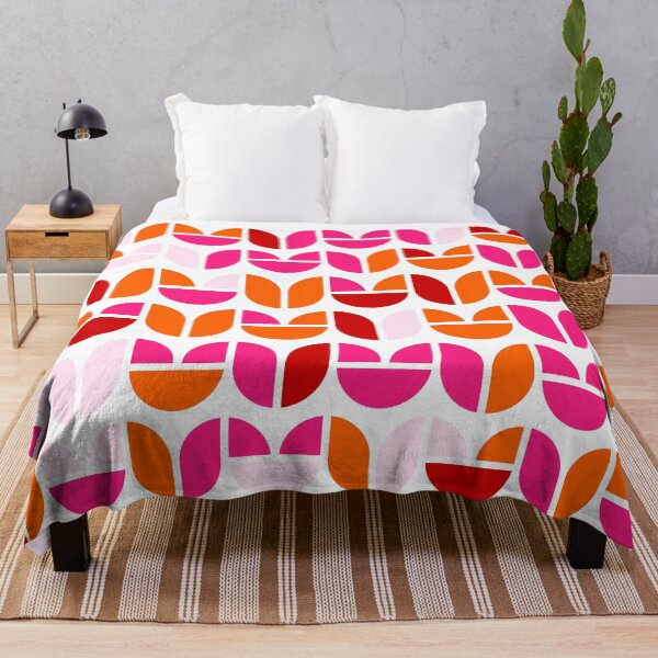 Item preview, Repeated asymmetrical mosaic with geometric elements in bright neon color palette designed and sold by acidmit.