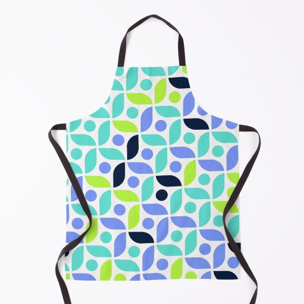 Item preview, Repeated asymmetrical mosaic in bright neon color palette with geometric elements designed and sold by acidmit.