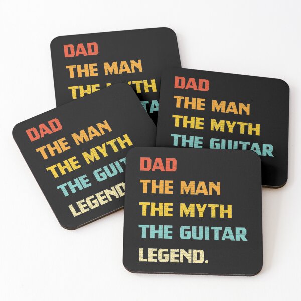Item preview, Dad The Man The Myth The Guitar Legend designed and sold by helliazidi.