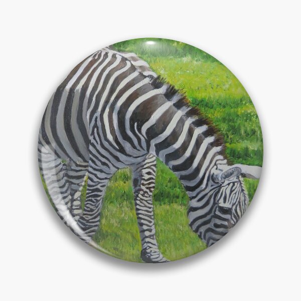 Item preview, Zebra in greens designed and sold by CamphuijsenArt.
