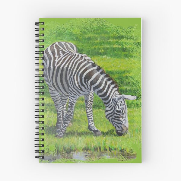 Item preview, Zebra in greens designed and sold by CamphuijsenArt.