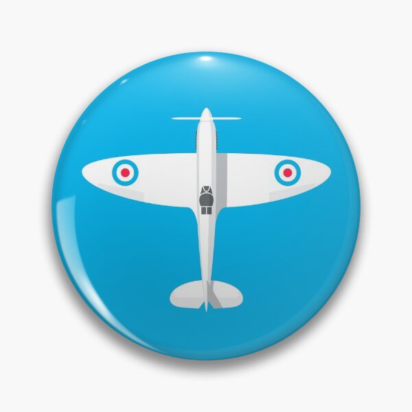 Item preview, Spitfire WWII Fighter Aircraft - Portrait Cyan designed and sold by VoodooCircus.