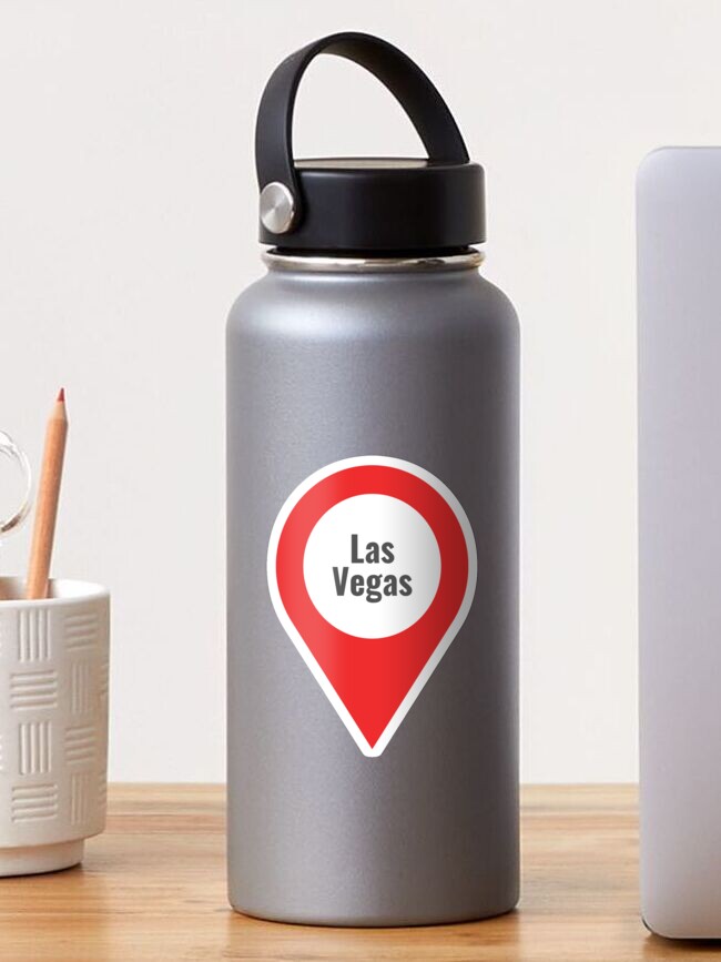 Las Vegas - Location Tag (pink) | Sticker