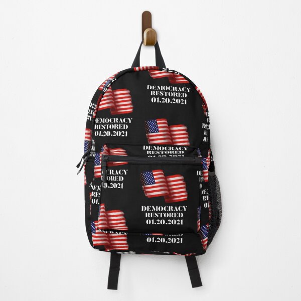 Item preview, Democracy Restored 2021, Inauguration Day Commemorative Sovenir Gift designed and sold by DiscGolfTees.
