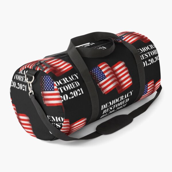 Item preview, Democracy Restored 2021, Inauguration Day Commemorative Sovenir Gift designed and sold by DiscGolfTees.